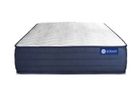 ACTISOM Matelas 90x200 Actiflex life Ressorts ensachés et mémoire de forme - 22 cm - Très ferme - 5 zones de confort