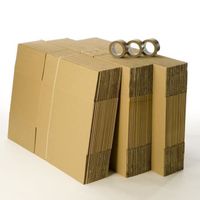 Kit carton déménagement 60 cartons et 3 adhésifs gratuits