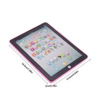 Drfeify jouet d'apprentissage de l'anglais Enfants Enfants Tablette Pad Électronique Préscolaire Anglais Apprentissage Éducatif