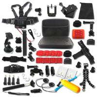 Kit d'accessoires pour GoPro Hero - 50 pièces