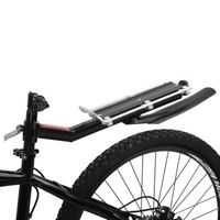 SALUTUYA Porte-bagages de vélo KW-671-05 Support de vélo arrière Rack Post Mount Montage Démontage rapide Alliage sport panier