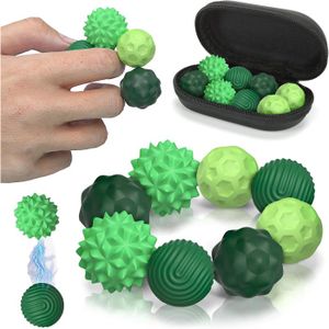 8 Boules Magnétiques Anti-stress En Silicone – Jouet Sensoriel TDAH Autisme – Silencieux – Idéal Bureau Et Voyage – Dès 14 Ans