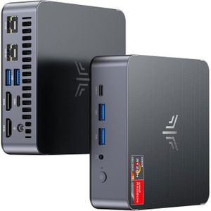 Mini PC NiPoGi 32Go DDR4 512Go SSD, АMD Ryzen 9 6900HX, jusqu'à4,9 GHz, АMD Radeon 680M, 4K Quad Displays,WiFi6 ,BT5.2,Windows 11