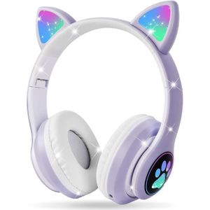CASQUE AUDIO ENFANT Casque Bluetooth pour enfants avec oreilles de cha