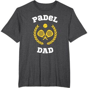 RAQUETTE DE PADEL Padeliste | Papa | Padel Tennis | Hommes | Padel Raquette T-Shirt.[G366]