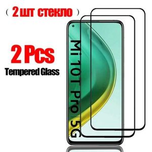 FILM PROTECT. TÉLÉPHONE 2 Glass Mi 10 Lite 5G   4in1 verre pour Xiaomi Mi 