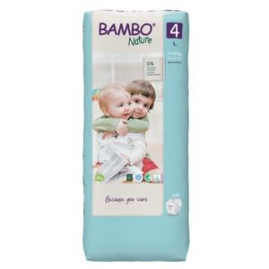 COUCHE Couche écologique Bambo Nature - Taille 4 - Tall P