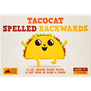 JEU SOCIÉTÉ - PLATEAU Tacocat Spelled Backwards By - Card Games For Adul
