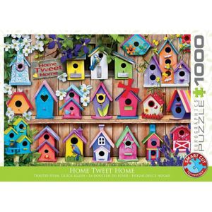 PUZZLE Puzzle 1000 pièces - EUROGRAPHICS - Home Sweet Hom