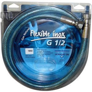 Flexible gaz butane propane tout inox / 1 m / PDFGBP100 / EUROFLEX