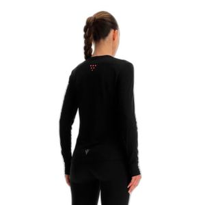 MAILLOT DE RUNNING T-shirt de running femme Macron Start FCB Lois - noir - effet léopard - manches longues
