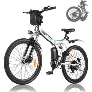 VÉLO ASSISTANCE ÉLEC Vélo électrique pliable - MYATU - Roues 26 - Shima