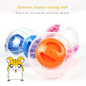 ROUE - BOULE D'EXERCICE Pwshymi Balle d'exercice pour hamster transparente, jouet de dressage pour animaux de compagnie
