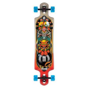 SKATEBOARD - LONGBOARD Planche de skate Sector 9 Paradiso Monkey King - noir/bleu - 40,5x9,75x31,2”