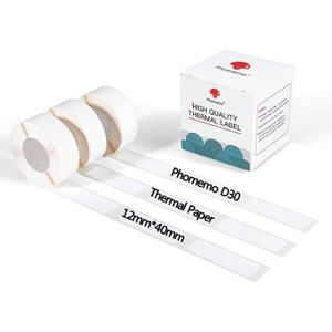 PAPIER THERMIQUE Phomemo D30 Rouleau de papier thermique pour impri