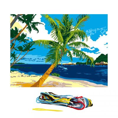 Kit Canevas Seg De Paris – Modèle Maison Bretonne, Dimensions 30 X 40 Cm