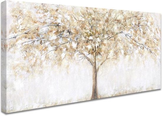 DekoArte - Impression Sur Toile Moderne | Décoration Salon Chambre | Paysage Arbre De La Vie De Gustav Klimt 150x80cm 85310467