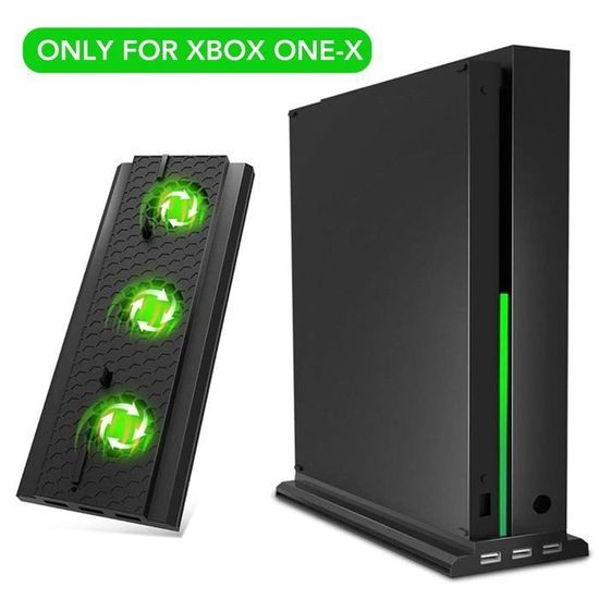 Blanc - Ventilateur refroidissement pour Console jeu, avec radiateurs