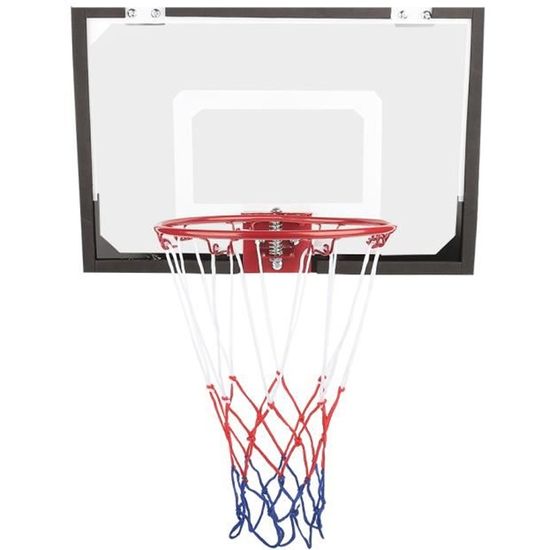 KingStore♪-Panier de Basket Enfant Panier de Basket Interieur avec la Ballon et la Pompe Jouets de Sport pour Enfants