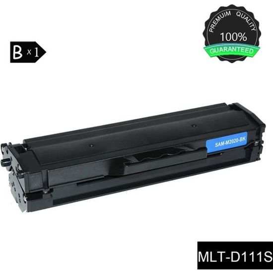 MLT-D111S Tonerchip Für Samsung Drucker – Für SL-M2020W, M2070W & Weitere Modelle, Schwarz, 1.000 Seiten