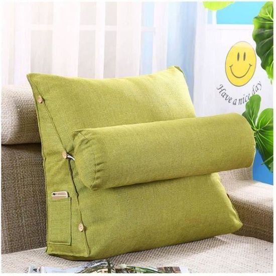 Housse De Coussin Décorative En Cuir 50x30 Cm – Choix De Couleur – Fabrication Artisanale
