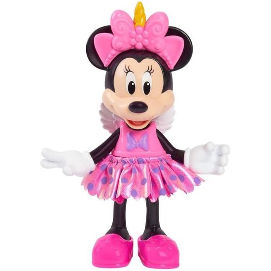 Figurine articulée Minnie - Disney - Thème Licorne - 14 pièces - Jouet pour enfants dès 3 ans