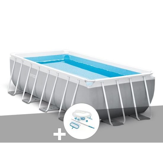Bache Pack Piscine Tubulaire Intex Prism Frame 4 88 X 2 44 X 1 07 M