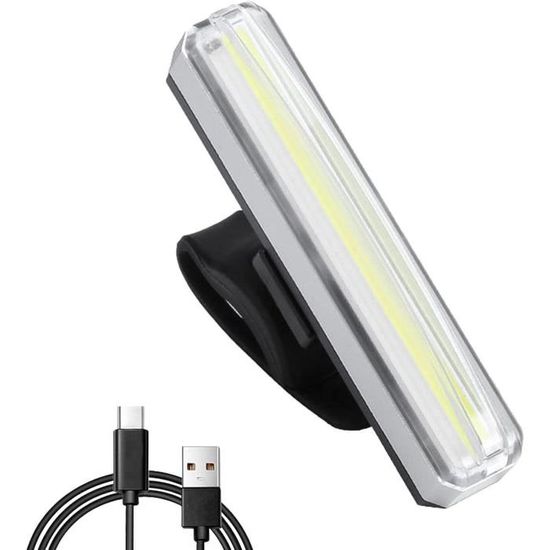 Feu avant de vélo 4 en 1 - YOSOO - Klaxon, support de téléphone
