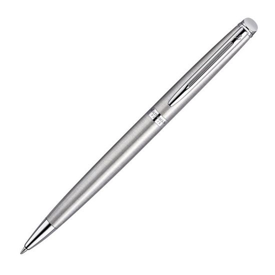 Stylo Roller Waterman Hemisphere Acier Brossé – Neuf De Stock, Sans Emballage