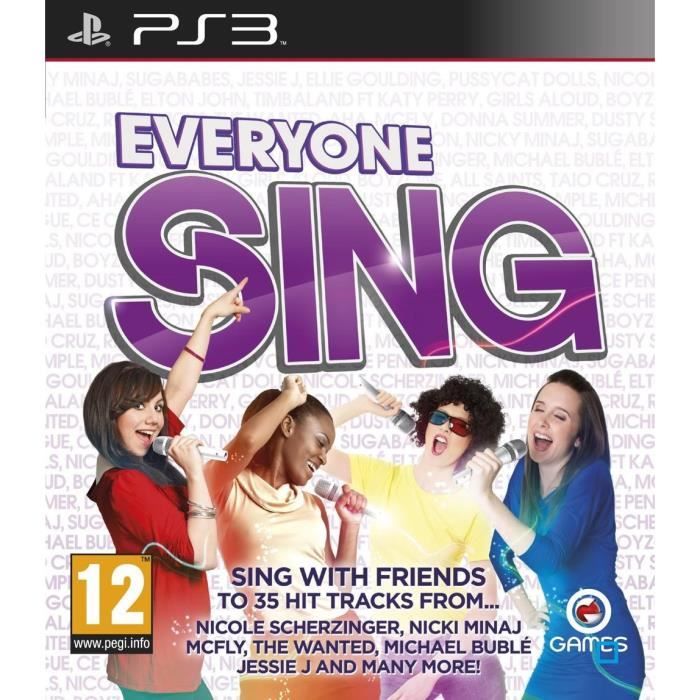 Koch Media Everyone Sing / Jeu Console PS3