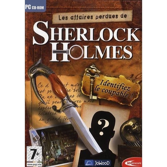 Mind Les Affaires Perdues De Sherlock Holmes / Jeu PC C
