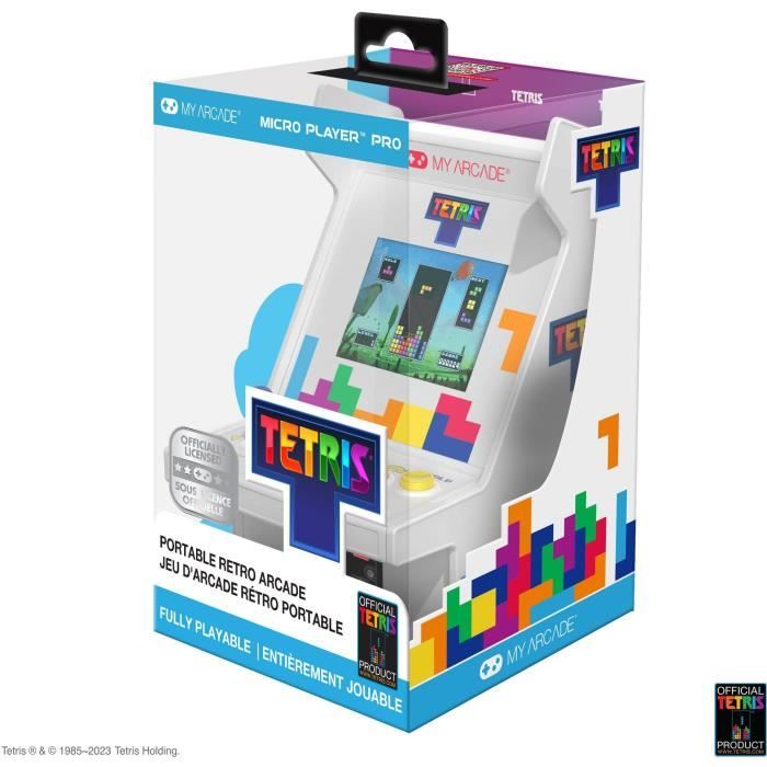 Pocket Player PRO - Tetris - Jeu rétrogaming - Ecran 7cm Haute Résolution