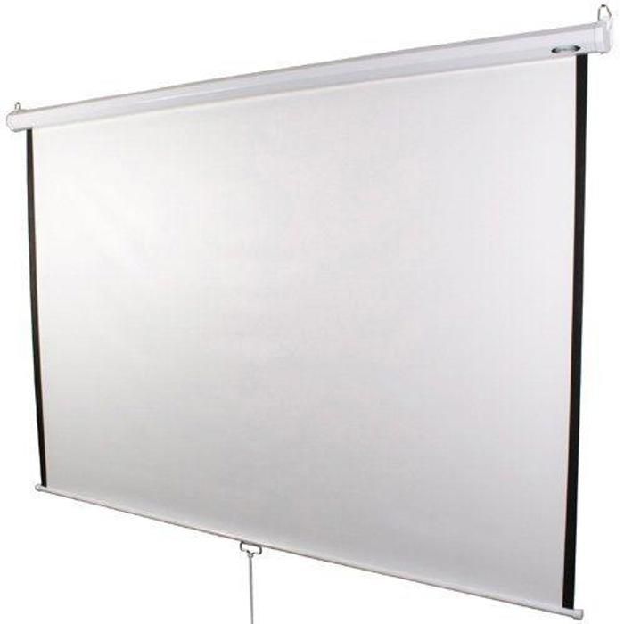 Écran de projection vidéoprojecteur cinéma enroulable 100 pouces 203 x 152 cm 0601009/2