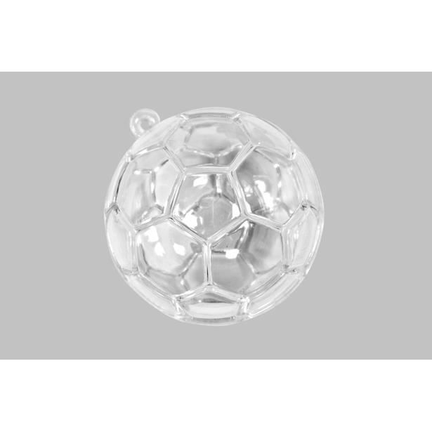 3 Contenants ballons de foot transparents