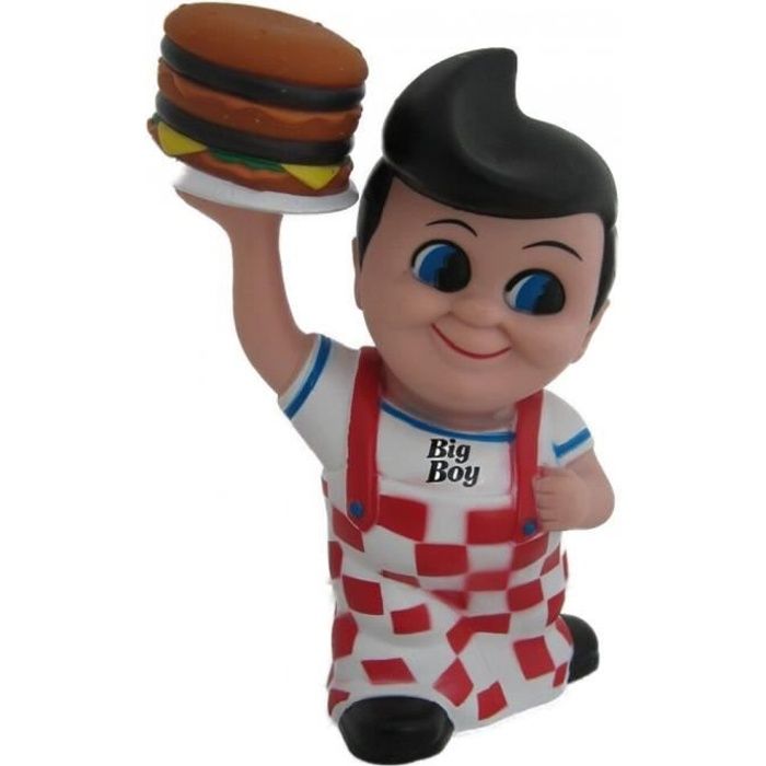 figurine bob big boy avec hamburger restaurant diner usa statuette bobble