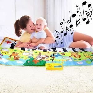 Bébé enfant tapis de musique enfants rampant tapis jouet musical éducatif cadeau enfant -WAN