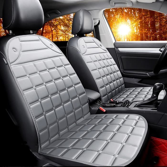 Housse de coussin de coussin de siège de voiture universel 12 V chauffage chauffage chaud hiver froid - Return 509