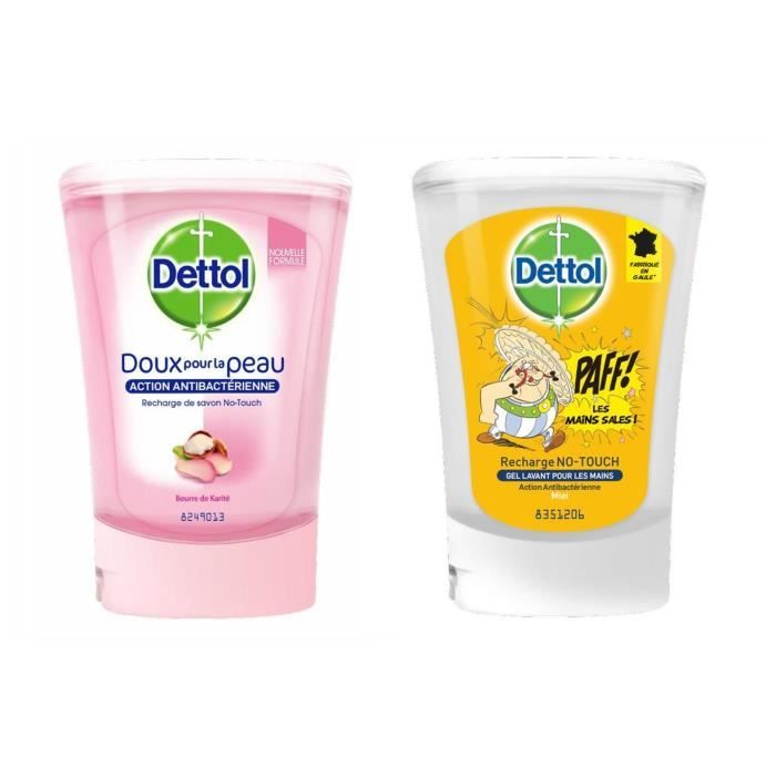 Pack Recharges No Touch Beurre de Karité + Miel 2 x 250ml