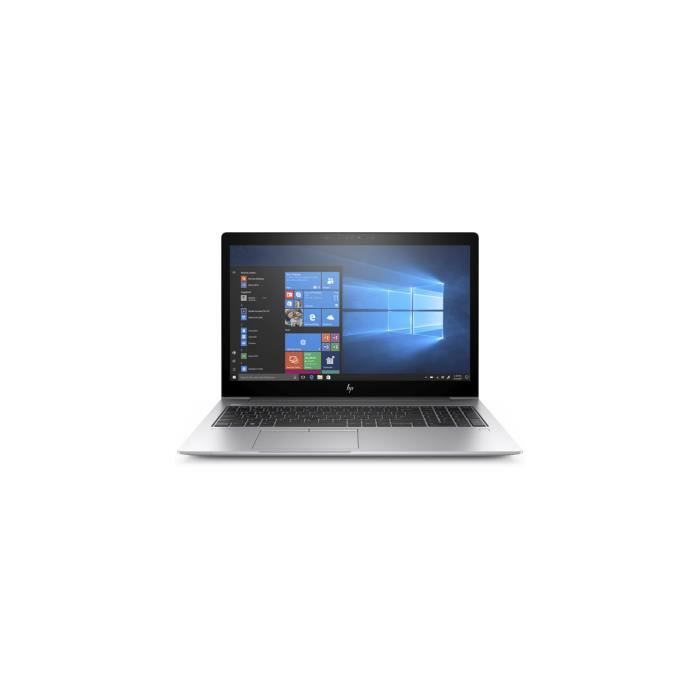PC portable professionnel HP EliteBook 850 G5 Intel Core i5 8250U Quad Core RAM 8G SSD 256G 15.6 Windows 10 Pro Intel UHD 62 Ref: 3J