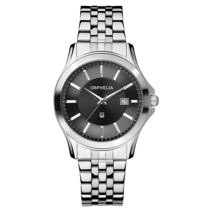 ORPHELIA - Montre Homme - Quartz Analogique - Bracelet Acier inoxydable Argent - 153-7709-48