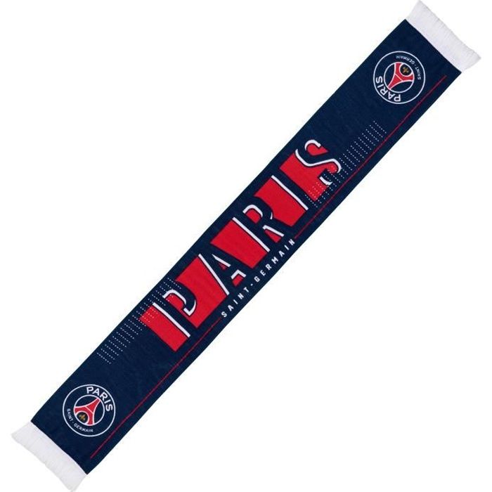 Echarpe PSG - Collection officielle PARIS SAINT GERMAIN - Taille 140 cm