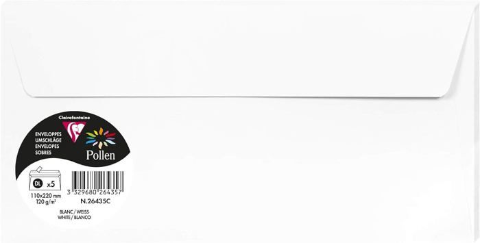 Lot De 250 Enveloppes Auto-Adhésives Blake Purely Everyday C5 229x162 Mm - Blanc 100g/m²