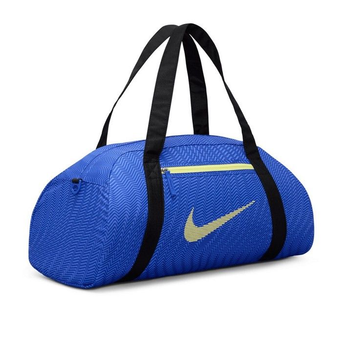 Sac de Sport Nike Swoosh Bleu et Jaune 49x24x20cm