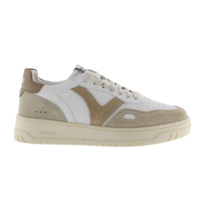 Victoria VICTORIA - Baskets SEUL - blanche et beige - Blanc - 39 - Chaussures Femme