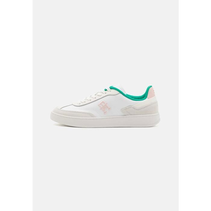 Tommy Hilfiger TOMMY HILFIGER Baskets Th Heritage Court Blanc Femme