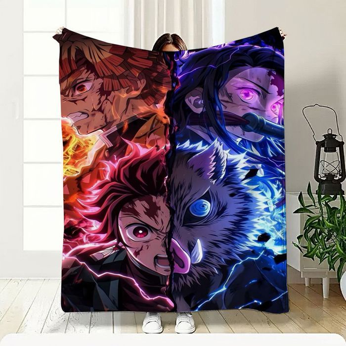 Couvertures en Molleton de Flanelle Animé Couvertures Moelleuses Douces Couverture de Canapé Lit Enfants 130*150CM T1