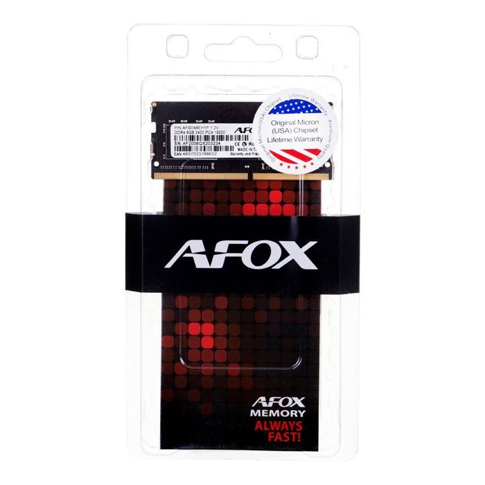 Mémoire RAM AFOX AFSD48EH1P 8 Go DDR4 2400 MHz CL17 - vue 2