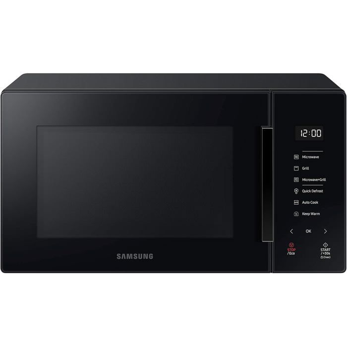 Mg23T5018Ak Four À Micro-Ondes 23 L 1100 W Cuisson Automatique Et Home Dessert Design Verre Noir - Zvvn