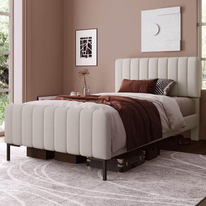 Dimensions 90x200 cm design solide et sécurisé lit simple couleur gris idéal pour maison salon chambre décoration intérieure