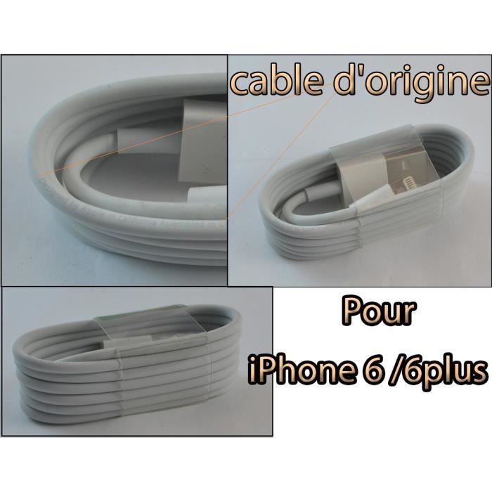 cable d origine iphone